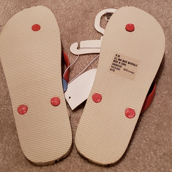 Mickey Mouse Junk Food flip flops - Picture 2 of 2